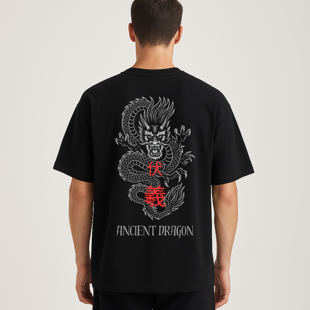 ANCIENT DRAGON Oversized Streetwear