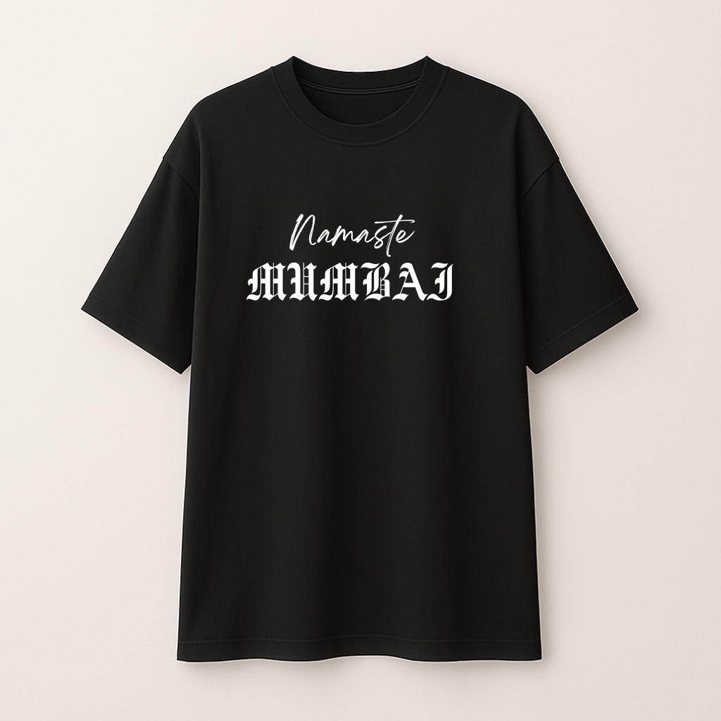 NAMASTE MUMBAI Oversized Streetwear
